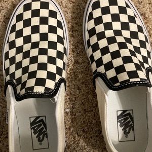 Checkered Vans